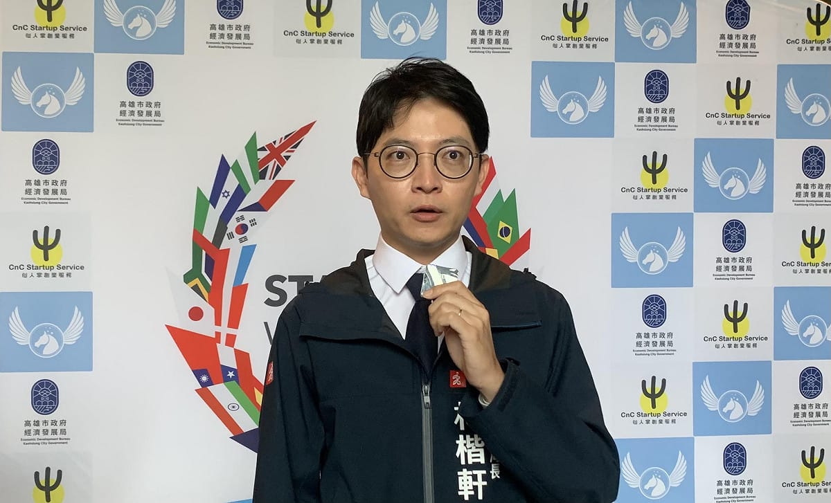 林楷軒表示，如果有高雄團隊脫穎而出，青年局就會提供輔導及資源協助，讓他們有更多被看見的機會。 圖：孫家銘攝