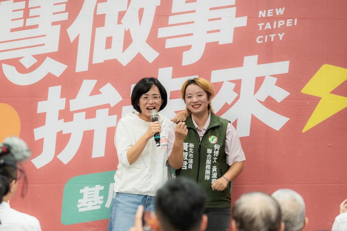 蘇巧慧說，她期望未來能和像黃淑君一樣最了解地方需求的議員攜手合作。 圖：蘇巧慧辦公室提供