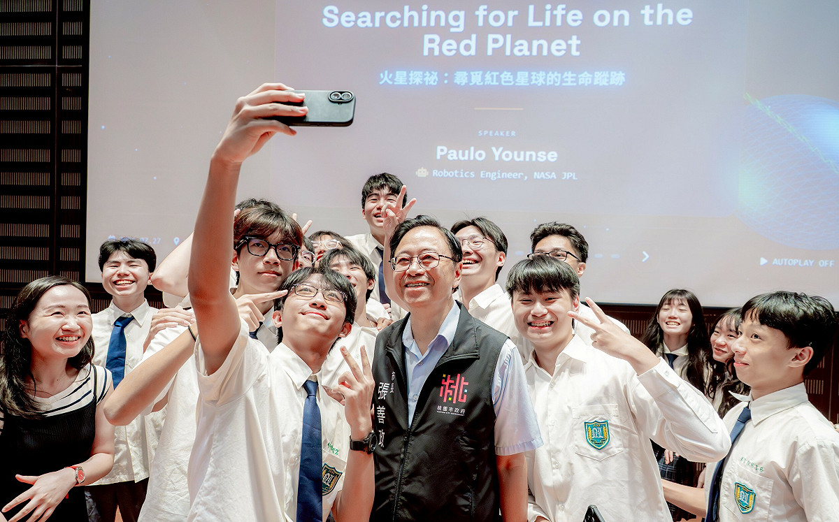 2026桃市高中生太空科技營登場 張善政：NASA專家授課拓展學生國際視野