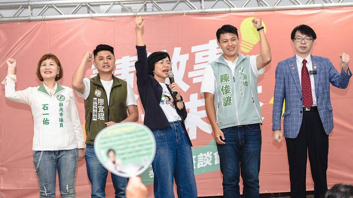 新北市長候選人、立法委員蘇巧慧表示，新北市每一區都有自己的故事，她期望，為在地推動更多軟硬體設施，讓各地特色被更多人看見。 圖：蘇巧慧競選辦公室提供