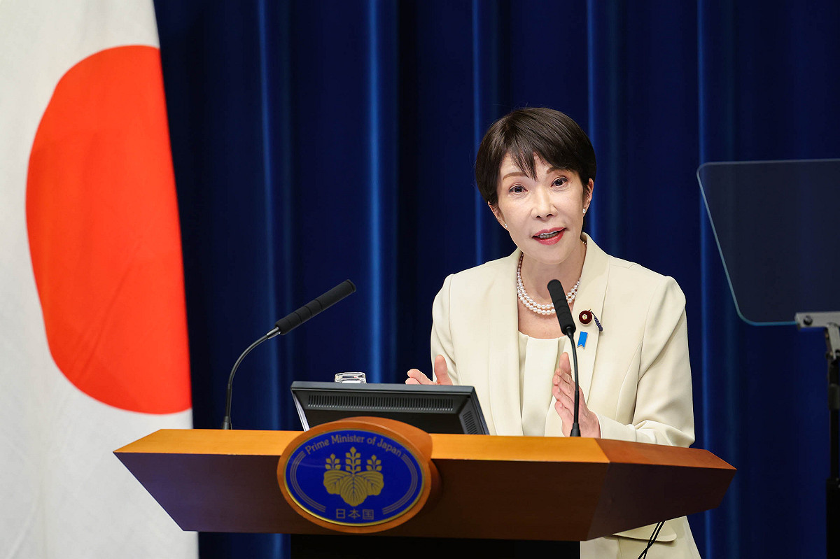 針對內閣是否改組，日本首相高市早苗27日稱，當前無可對外公布之消息。 圖：翻攝自首相官邸官網