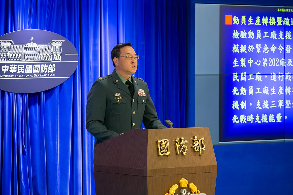 國防部作計室聯合作戰處處長呂文元少將 圖：國防部提供
