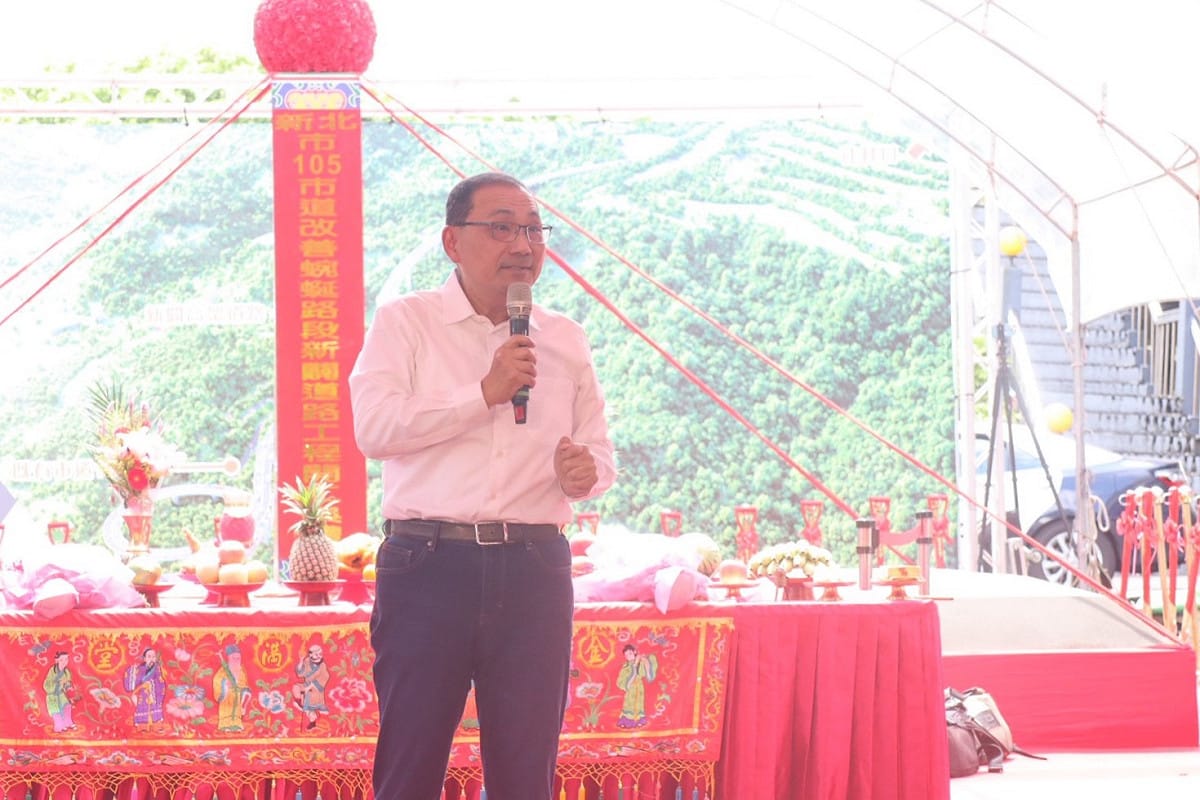 新北市長侯友宜。 圖：新北市府/提供
