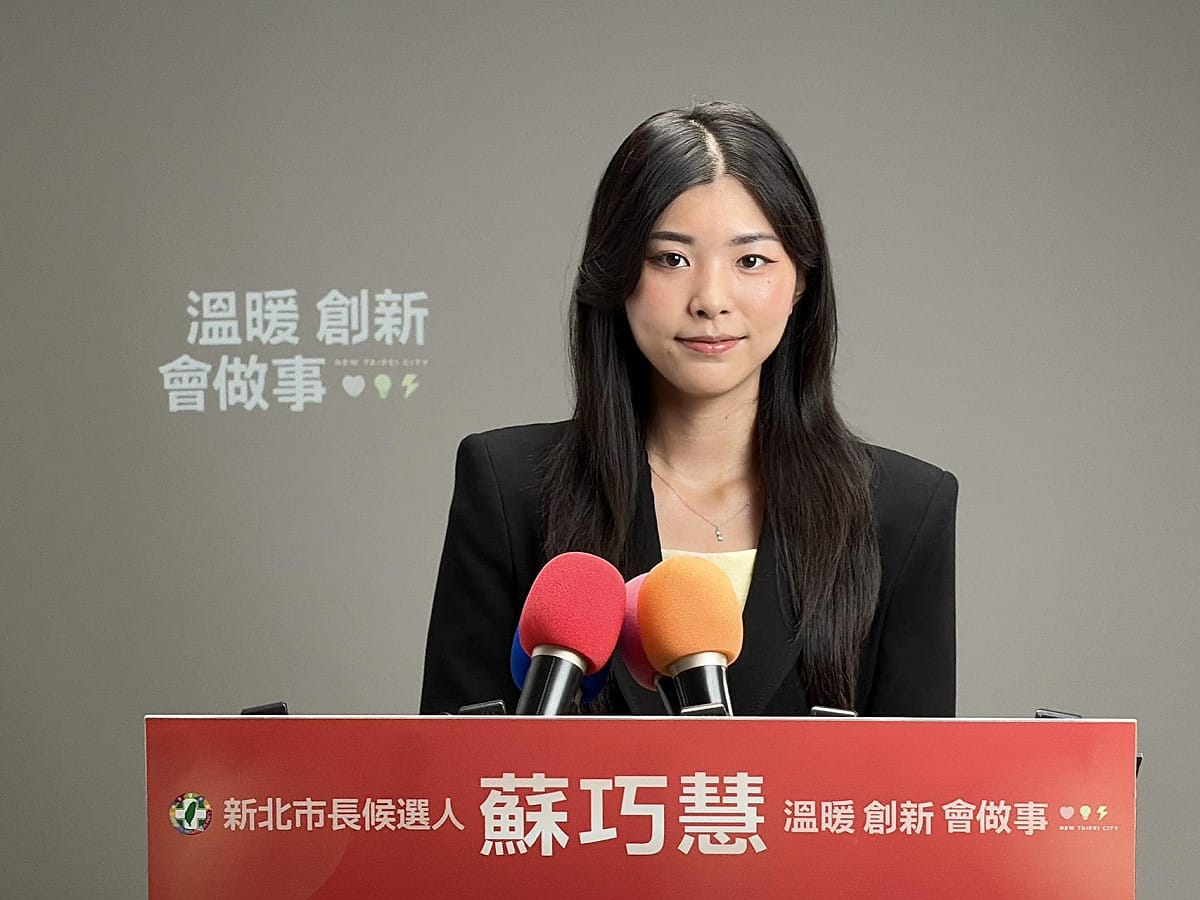 蘇巧慧競選辦公室發言人吳思萱。 圖：蘇巧慧競選辦公室提供