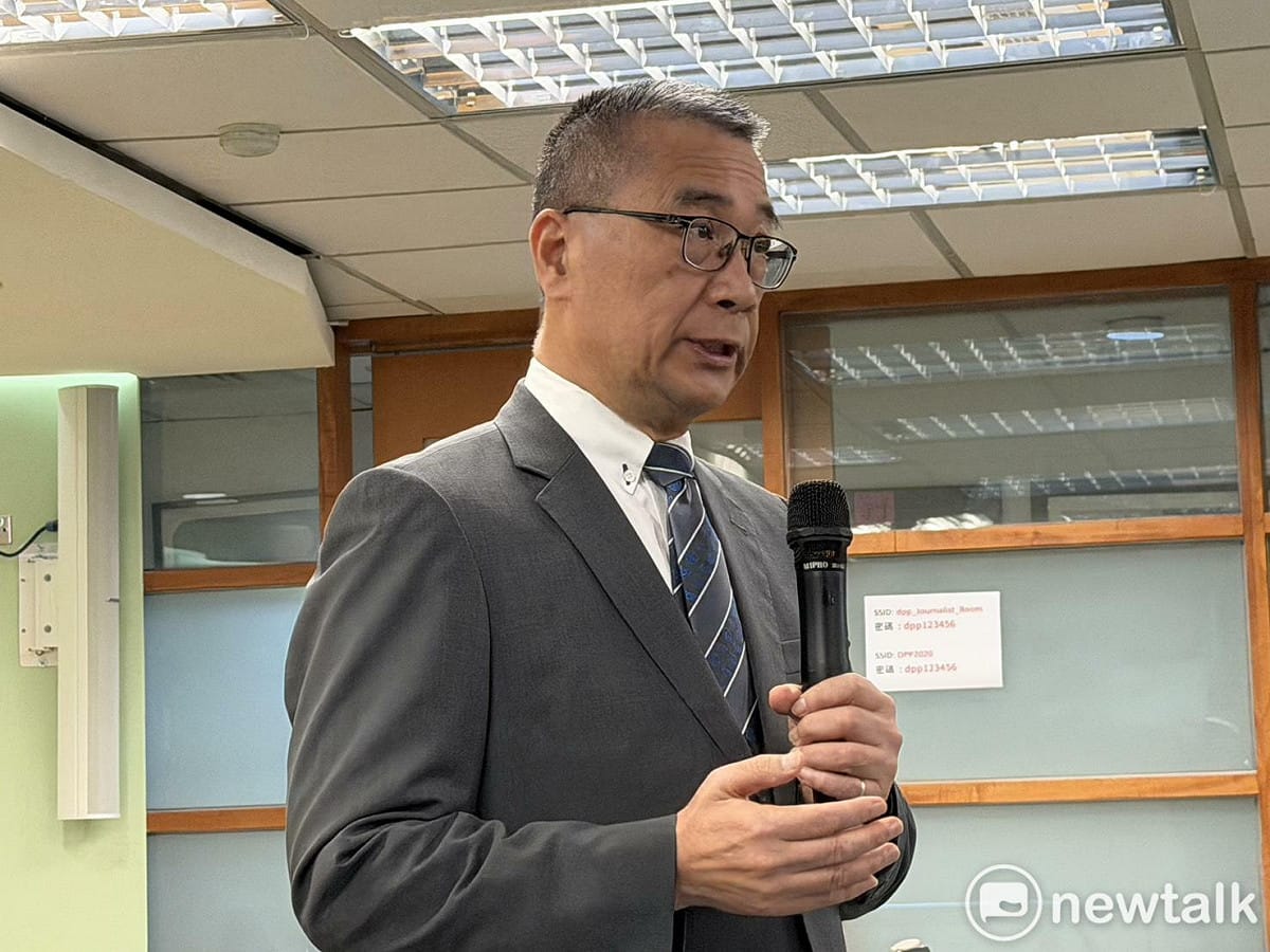 徐國勇替蔣萬安感到悲哀。 圖：高逸帆／攝