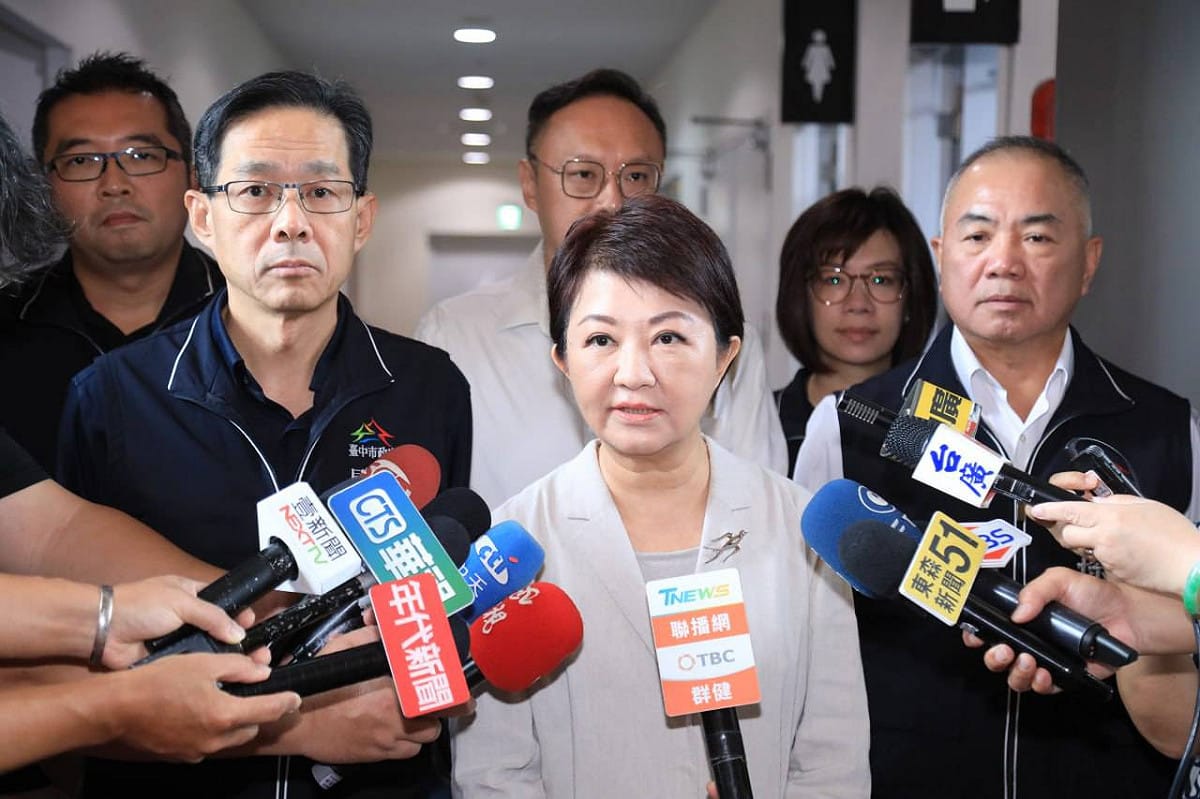 台中市長盧秀燕。 圖：台中市政府提供/（資料照）