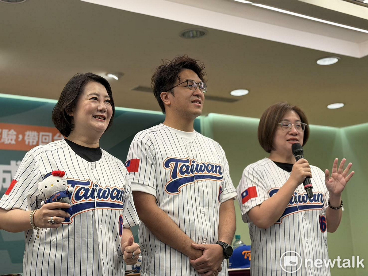 沈伯洋日前舉辦「返國成果記者會」，包括立委吳思瑤、陳培瑜與會。 圖：高逸帆／攝（資料照）