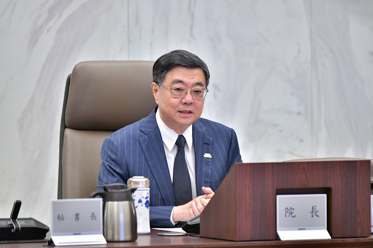 行政院長卓榮泰今（30）天主持院會。 圖：行政院提供（資料照）