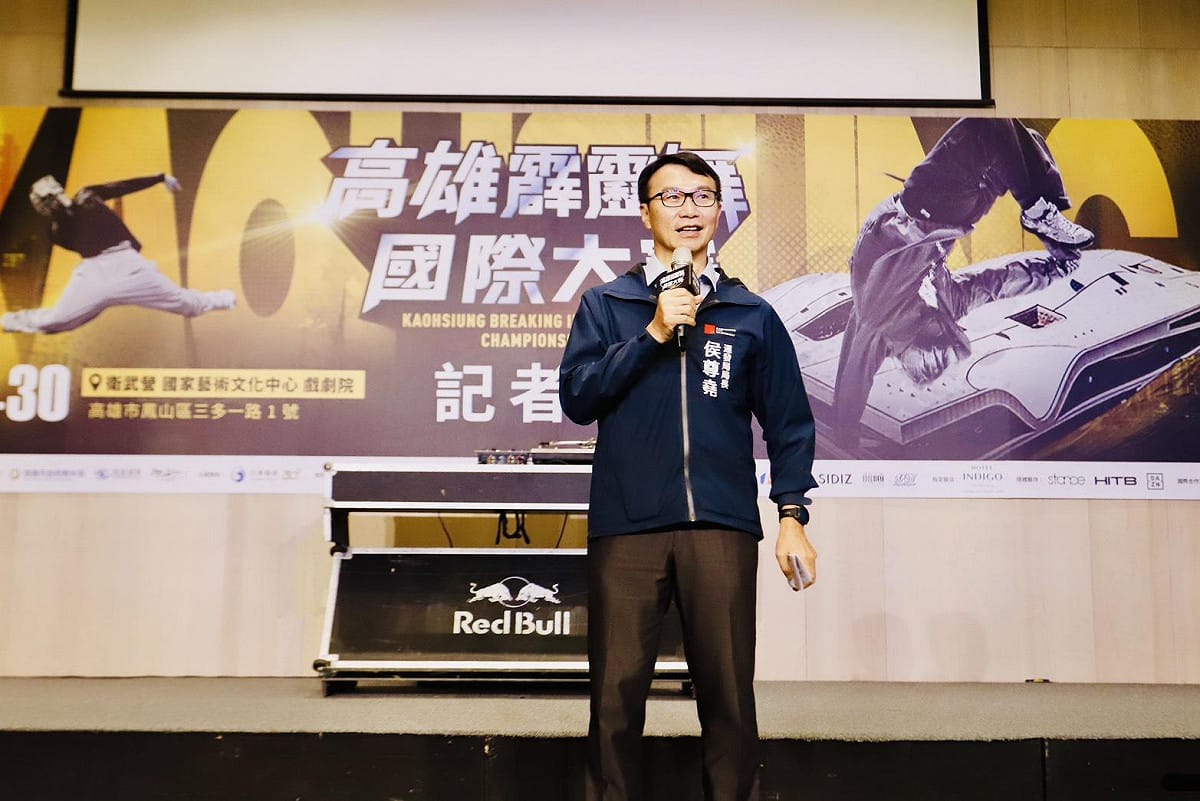 侯尊堯表示高雄市與運動部合作持續透過舉辦國際品牌賽事，邀請世界級選手來台交流，持續提升高雄、台灣國際能見度。 圖：高雄市運發局／提供