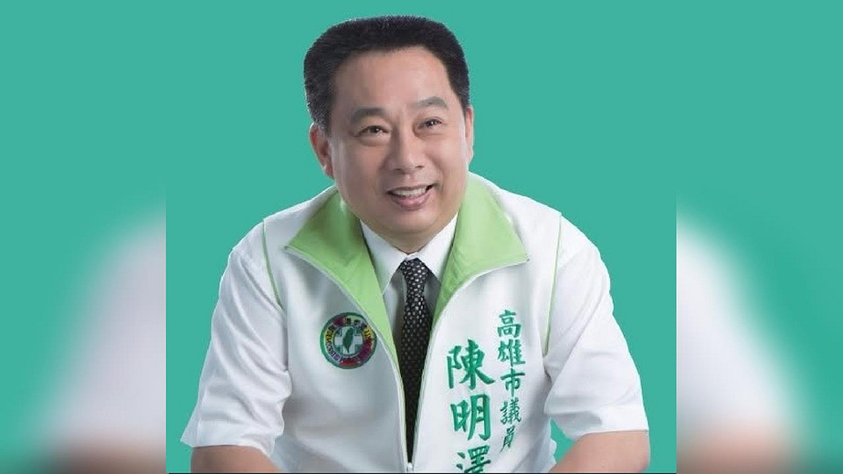 民進黨高雄市議員陳明澤。 翻攝自陳明澤臉書