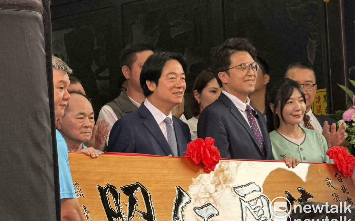 盼台北市長換成沈伯洋 賴清德：他一定能發揮池府王爺的精神