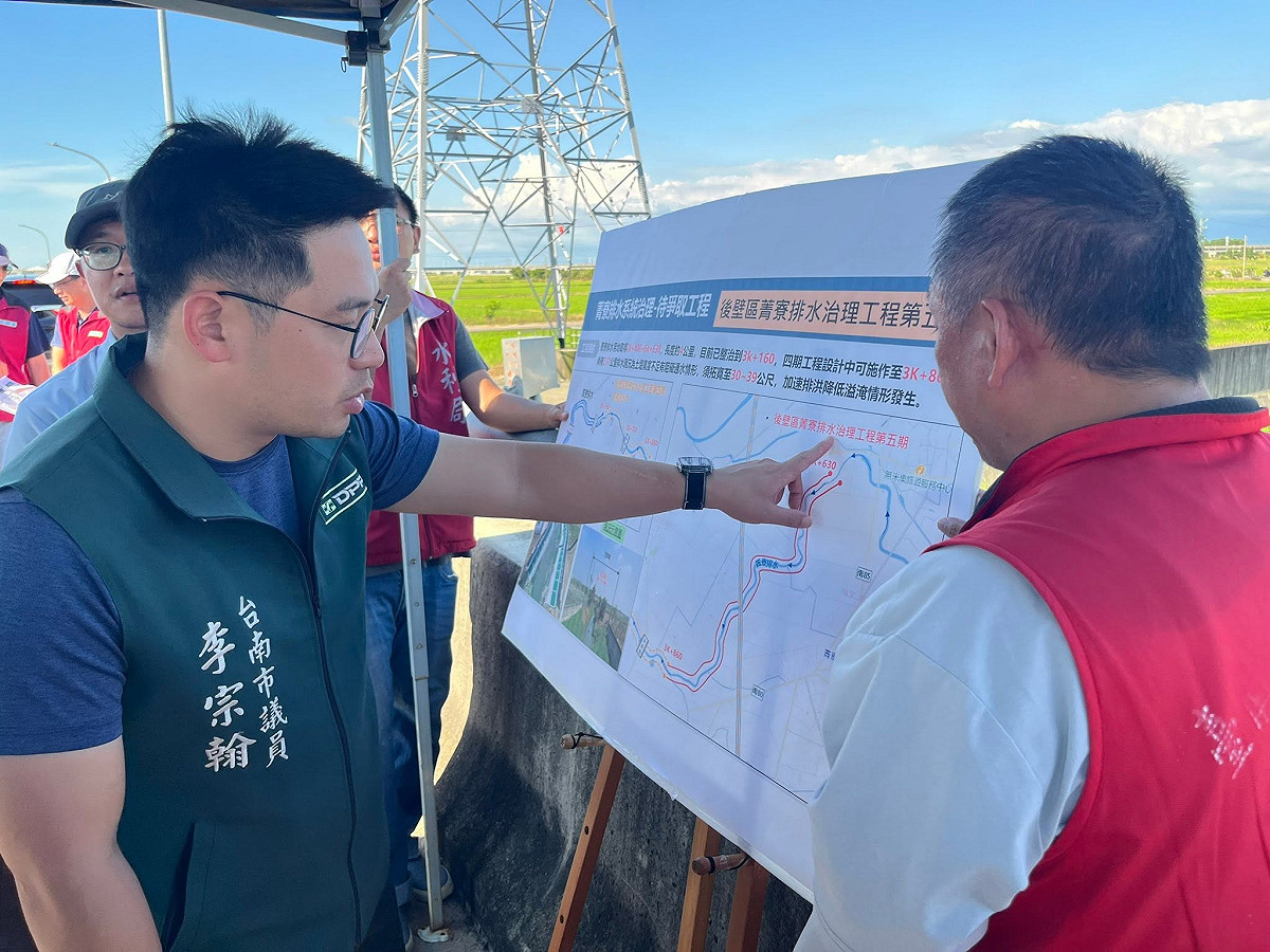 李宗翰和王宣貿皆是綠營新一代要角，同樣主打年輕形象與勤跑基層，積極投入救災與地方服務，陸戰動員力強。 圖片來源：李宗翰臉書