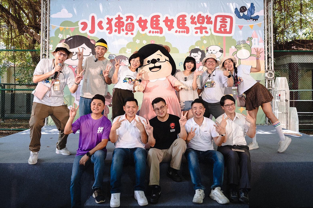「水獺媽媽樂園」親子活動今（2）日第五場巡迴至鶯歌國小。 圖：蘇巧慧辦公室提供