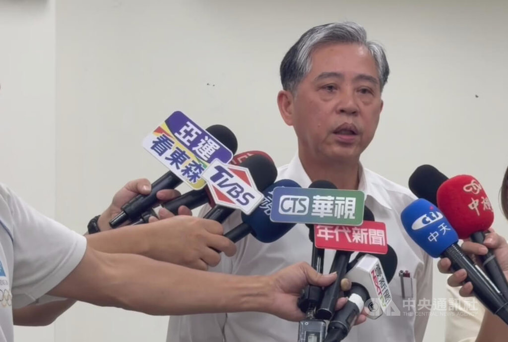 台中市警察局長吳敬田與台北市信義警分局長蕭惠珠的女兒遭爆為詐團人頭帳戶。吳敬田（圖）5日受訪表示，法院依「洗錢防制法」幫助犯判刑，女兒並非詐團成員，她對於自己受騙也非常自責。（翻攝照片）中央社記者蘇木春傳真　115年8月5日