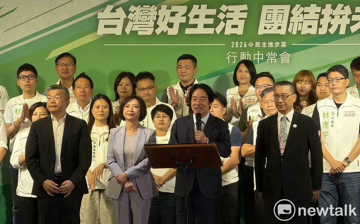盼台中換人換黨做做看 賴清德力挺何欣純：再搖擺一次