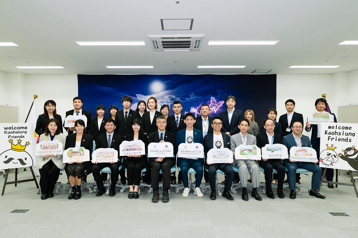高市府訪團拜會青森縣陸奧市，深化友好城市合作。 圖：高雄市行國處／提供