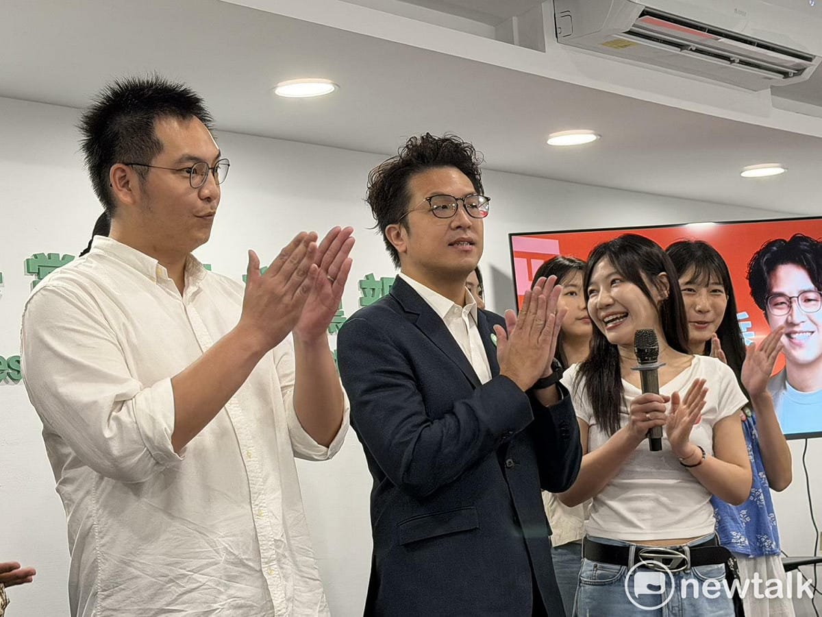 沈伯洋說，網友的玩笑話也代表北市府對於兒虐事件的怠惰。 圖：高逸帆／攝