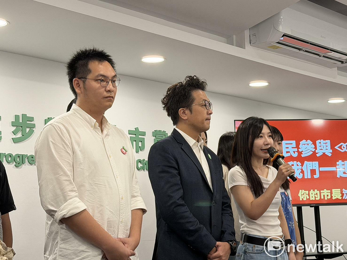 沈伯洋批評台北市政府教育局非常不恰當的發言。 圖：高逸帆／攝