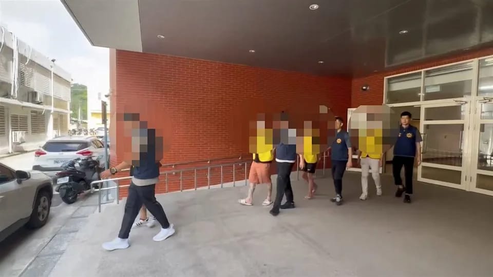 花蓮警跨縣市破獲暴力討債集團。 圖：翻攝畫面
