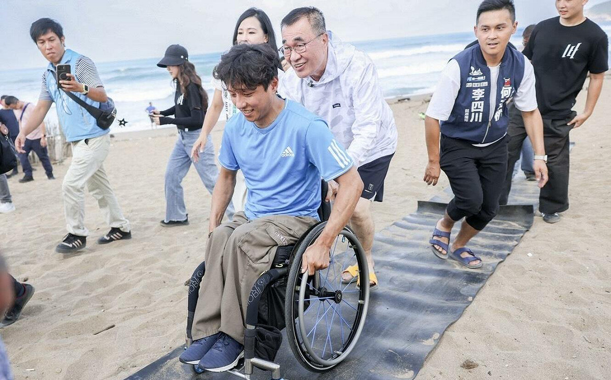 體會身障族群困難 李四川再拋運動平權三箭