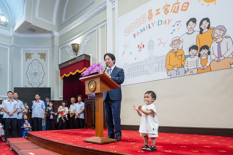 賴清德說，此時不生，更待何時。 圖：總統府提供