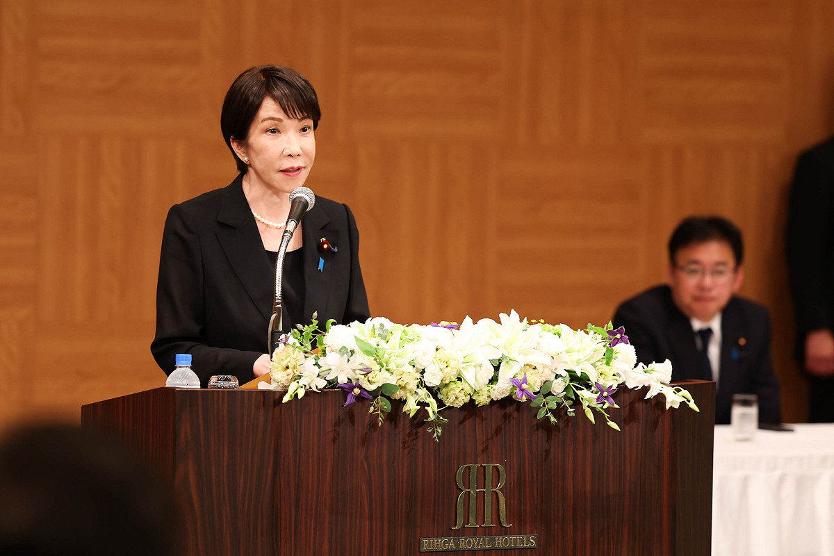 日本首相高市早苗。 圖：翻攝首相官邸官網