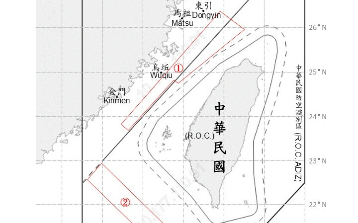 颱風天4架次共機擾台 2架越中線闖空域