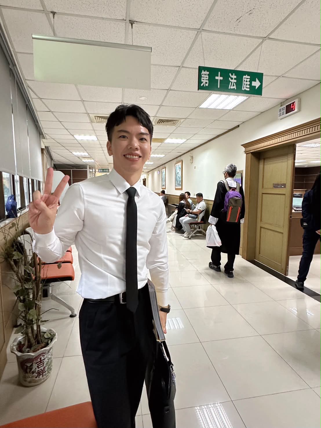 理鴻律師事務所律師郭柏鴻。 圖：郭柏鴻Threads