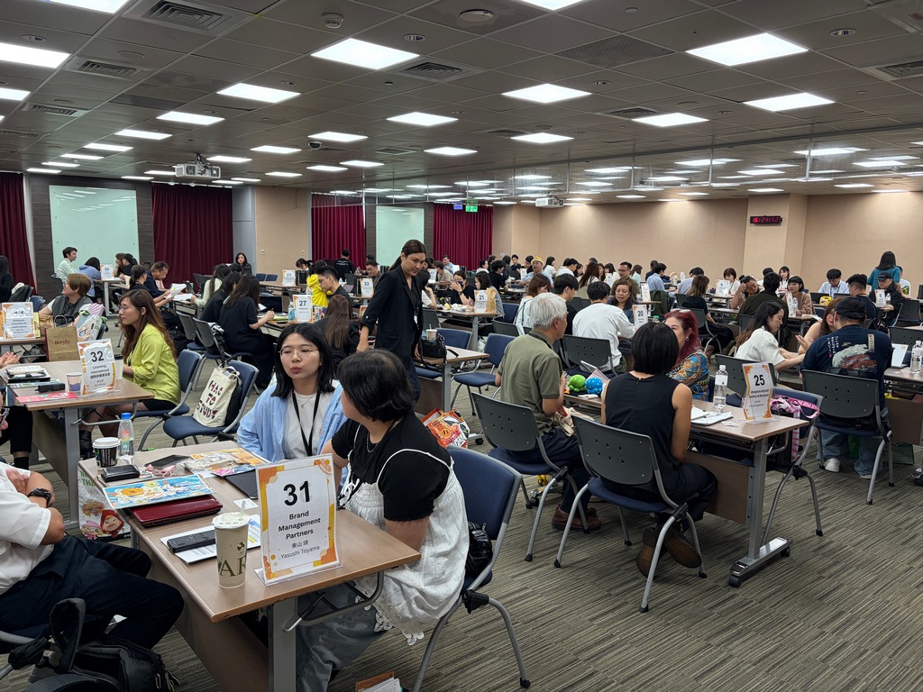 本屆「圖像授權國際買家團」洽商現場交流熱絡。 圖：文策院提供