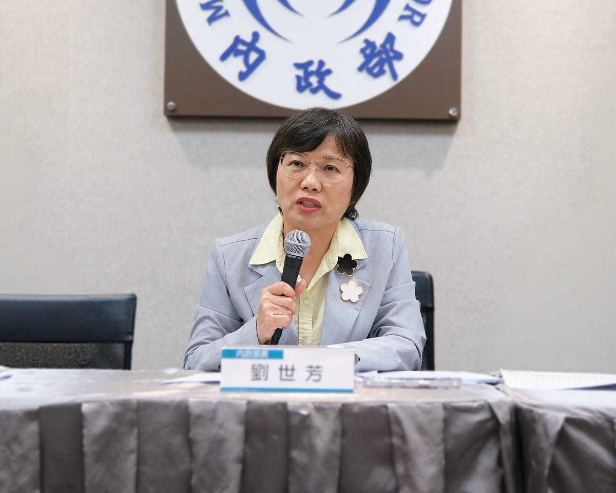 內政部長劉世芳。 圖：內政部提供