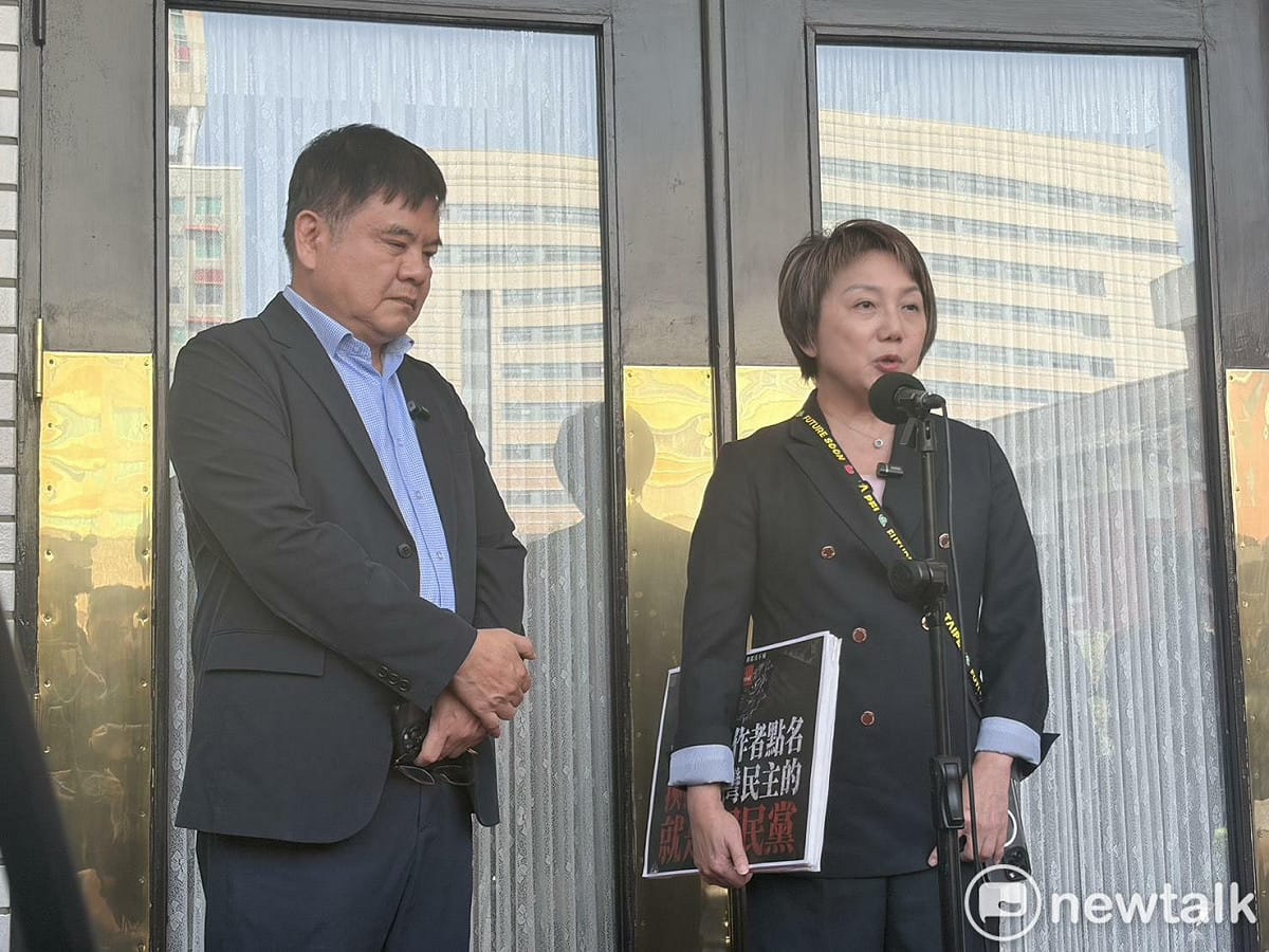 民進黨團書記長范雲今（14）早表示，「DPP 100萬」其實是指區塊鏈中的數位產品護照。 圖:李宣萱/攝