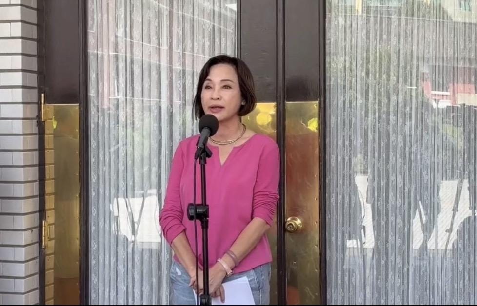柯志恩表示公開表態反對「首都稅3%」，且最終三讀通過的版本也完全沒有此項規定，呼籲賴瑞隆別再活在過去，更別再拿錯誤資訊霸凌閱聽人。 圖：柯志恩競辦／提供