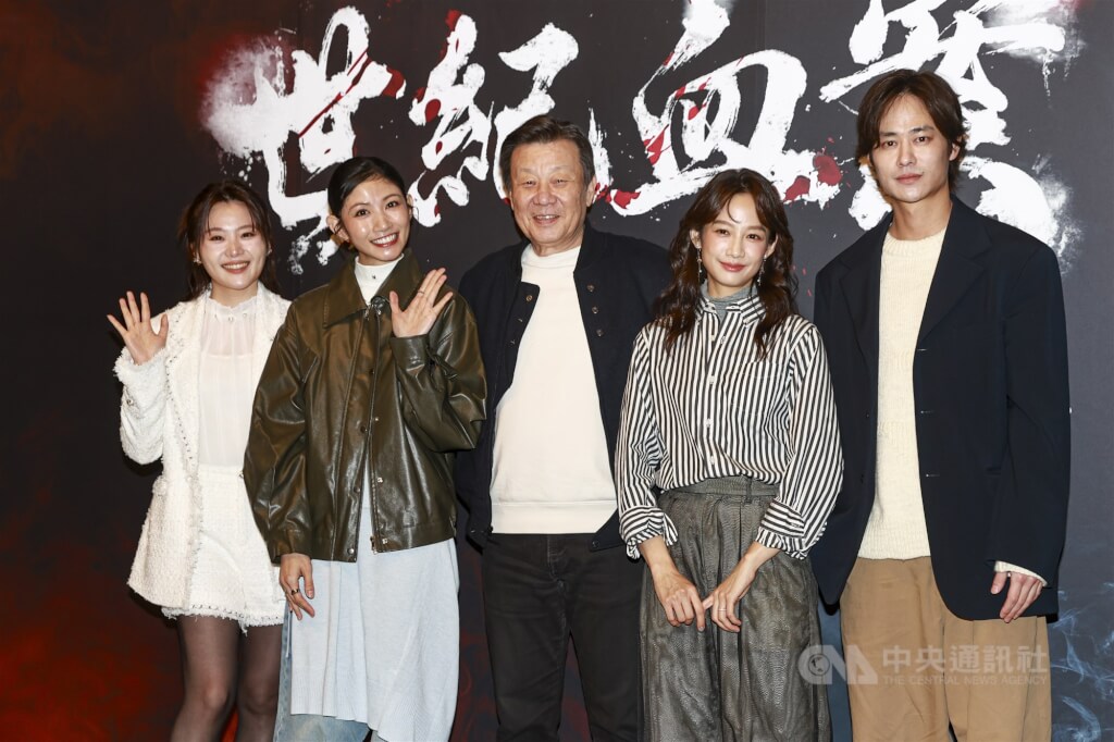 電影「世紀血案」以林宅血案為主軸掀起爭議，演員李千娜（左2）控告電影製作人。（中央社檔案照片）