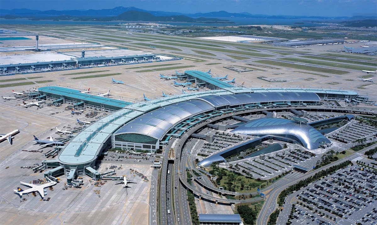 韓國首爾的仁川機場今年上半年共接待 3839 萬名國際旅客，躍升全球國際客流量最大的機場。 圖:翻攝自 X @Aviationa2z