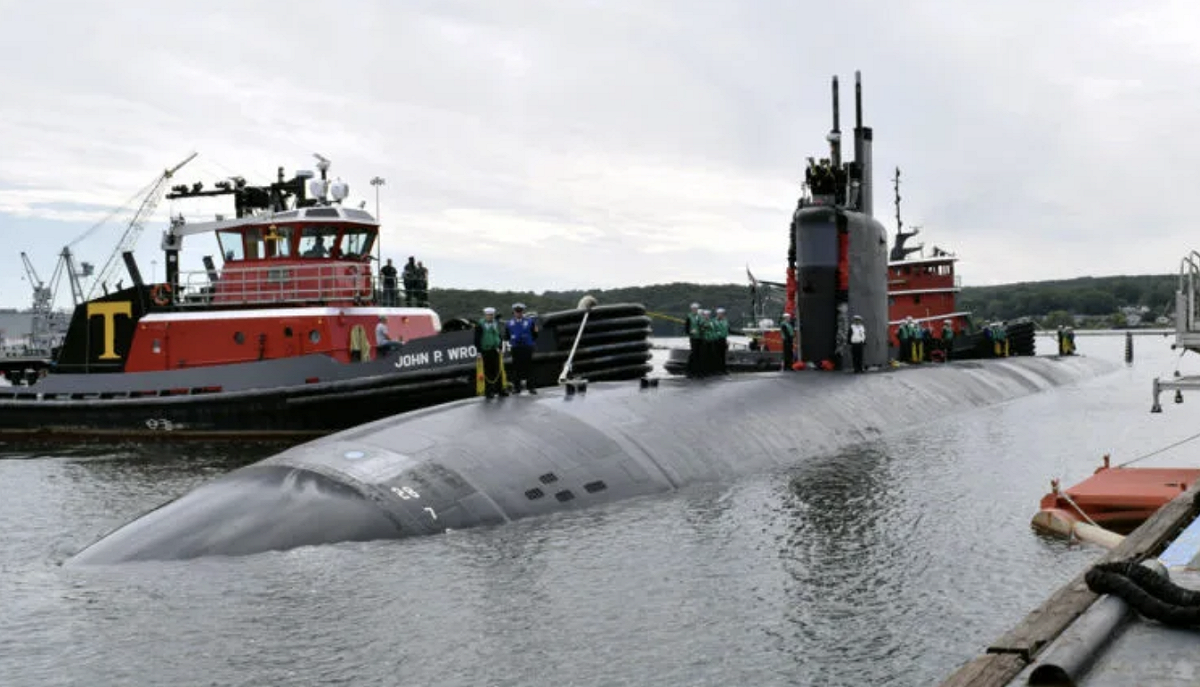 美軍洛杉磯級攻擊核潛艇「聖胡安」號（USS San Juan）今年8月退役，美國海軍老舊潛艇退役與新艇交付遲滯的面臨雙重壓力。 圖：翻攝自 騰訊網/止戈軍是我
