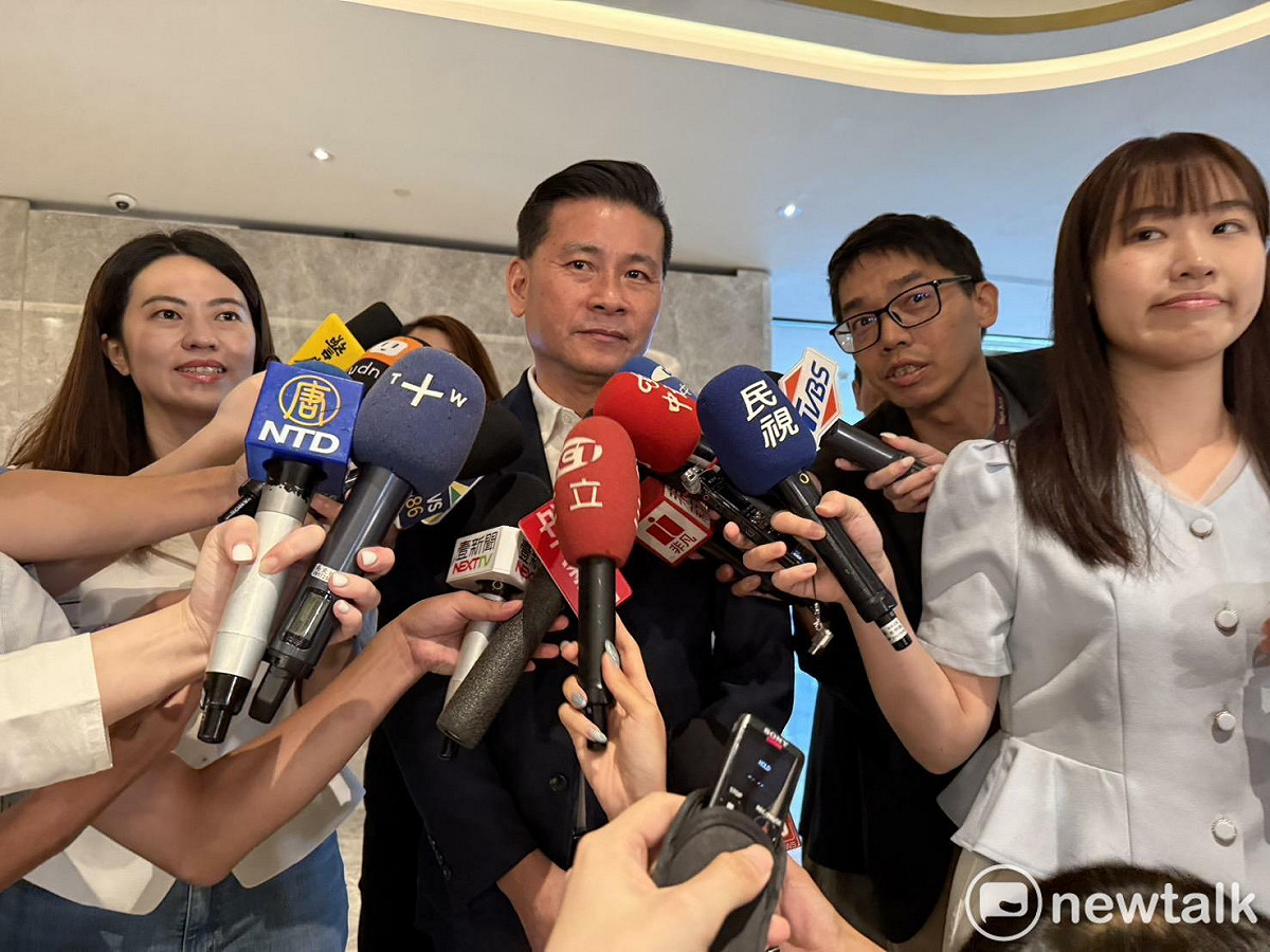 國民黨台北市黨部主委、議長戴錫欽。 圖：周煊惠/攝