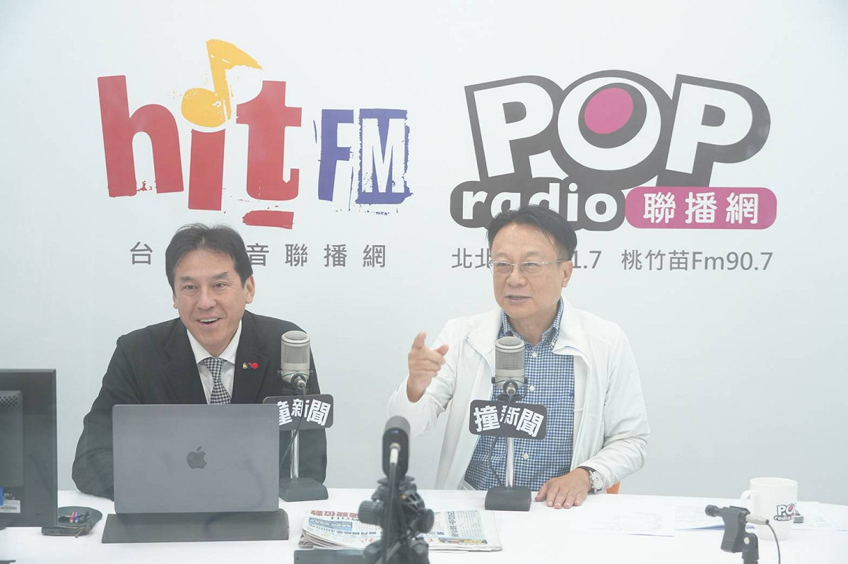彰化前縣長卓伯源接受媒體人黃暐瀚專訪。 圖：《POP撞新聞》/提供