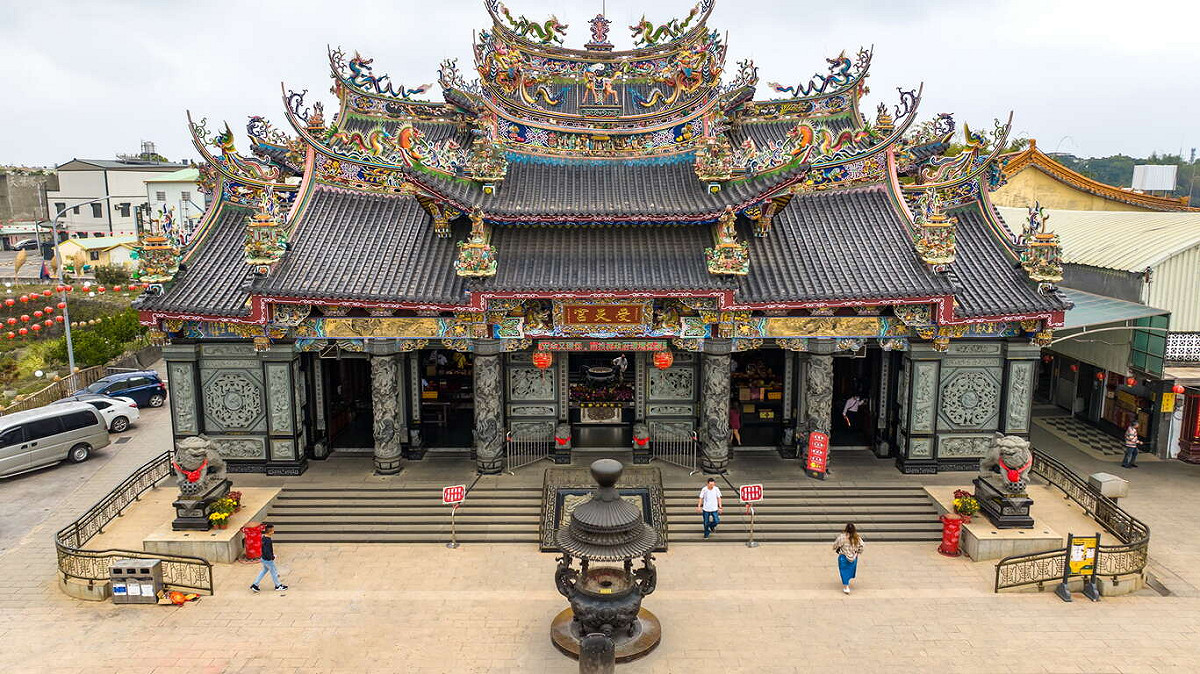 比丘尼於南投受天宮持功德箱毆打志工，地院判決出爐。 圖：翻攝自參山國家風景區管理處