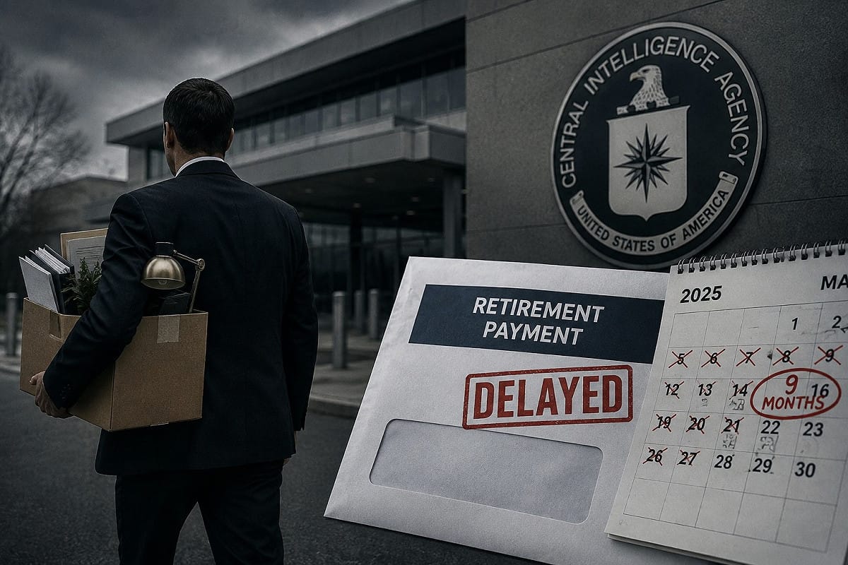 美國中央情報局（CIA）近期出現近年罕見的大規模離退潮。 圖：ChatGPT生成