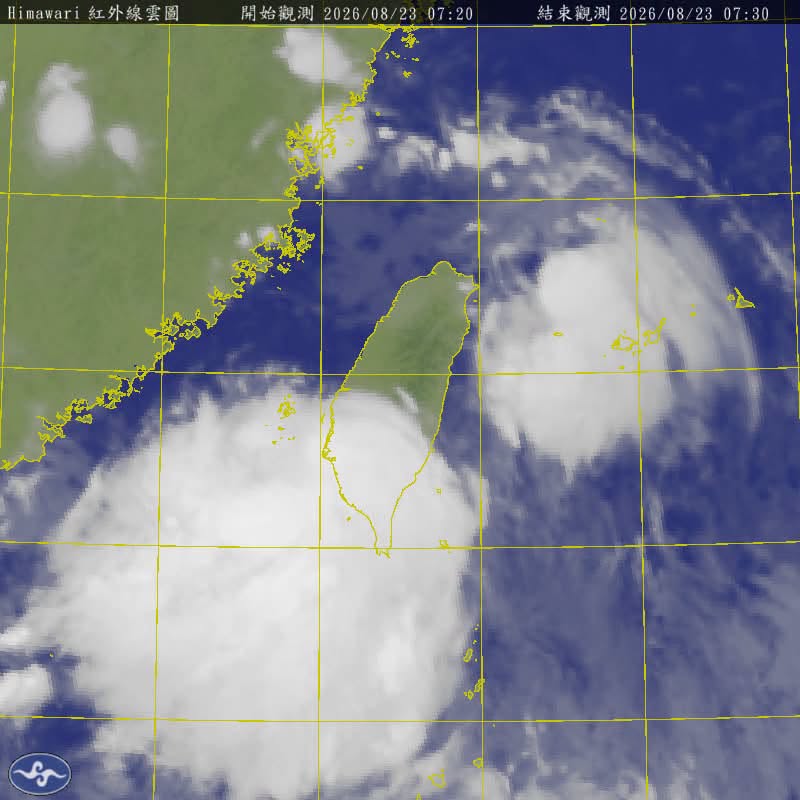 高雄今（23）日受強降雨侵襲，最大時雨量上看40至70毫米。 圖/取自陳其邁 Chen Chi-Mai  臉書