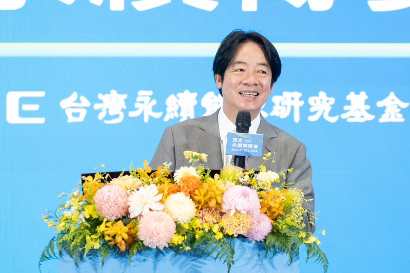 賴清德表示，年底將提出國家都市林計畫 圖：總統府提供