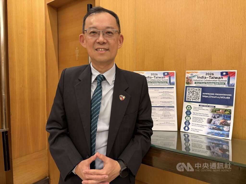 台灣在資通訊技術（ICT）、智慧製造等領域的產業，已經在印度站穩腳步，駐印度代表陳牧民（圖）認為，印度對台灣企業所做的投資非常重視，也希望有更多人能來印度。中央社記者李晉緯班加羅爾攝　115年8月27日 圖：中央社提供