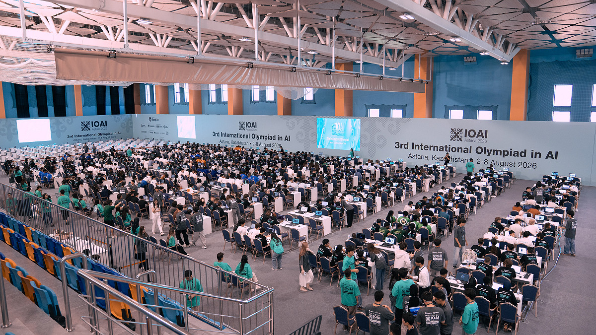 2026年國際人工智慧奧林匹亞競賽有來自全球108個國家及地區的高中生選手參加。 圖：高雄市教育局／提供