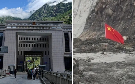 吉隆海關人員全沒了? 失聯541人 大樓全埋現場只見一根旗 876親屬心碎問生死