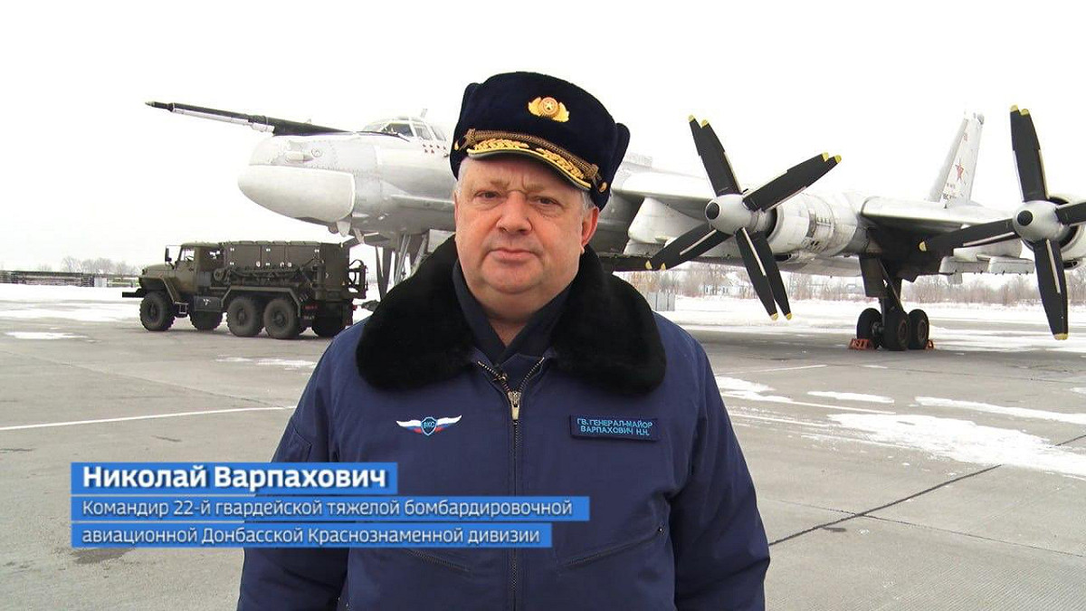 俄羅斯空天軍遠程兵第 22 重型轟炸機航空師師長瓦爾帕霍維奇（Nikolai Varpakhovich）少將今（4）日驚傳遭槍擊。 圖：翻攝自 X @bayraktar_1love