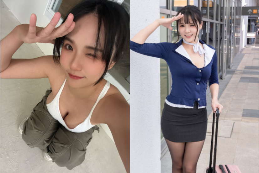 網紅小商人推出前JKF性感寫真女模兼人氣寵物美容師「Angela寶7」，參選桃園第一選區議員，並改名為「整頓霸凌者佀廣洋」。 圖：翻攝自Angela寶7臉書