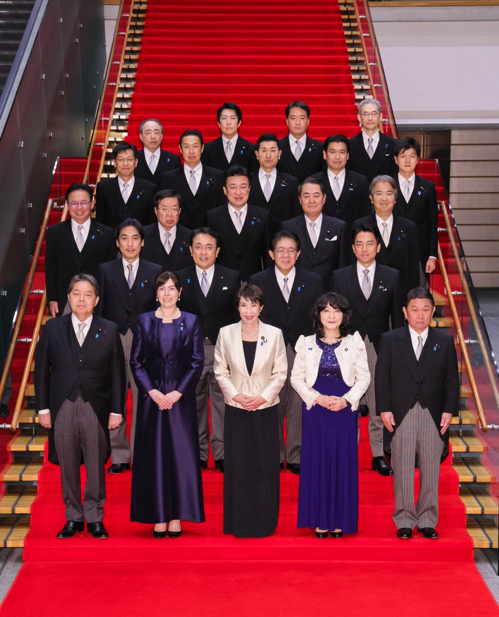 高市早苗內閣和自民黨權力結構將改組 圖：取自首相官邸的Ｘ