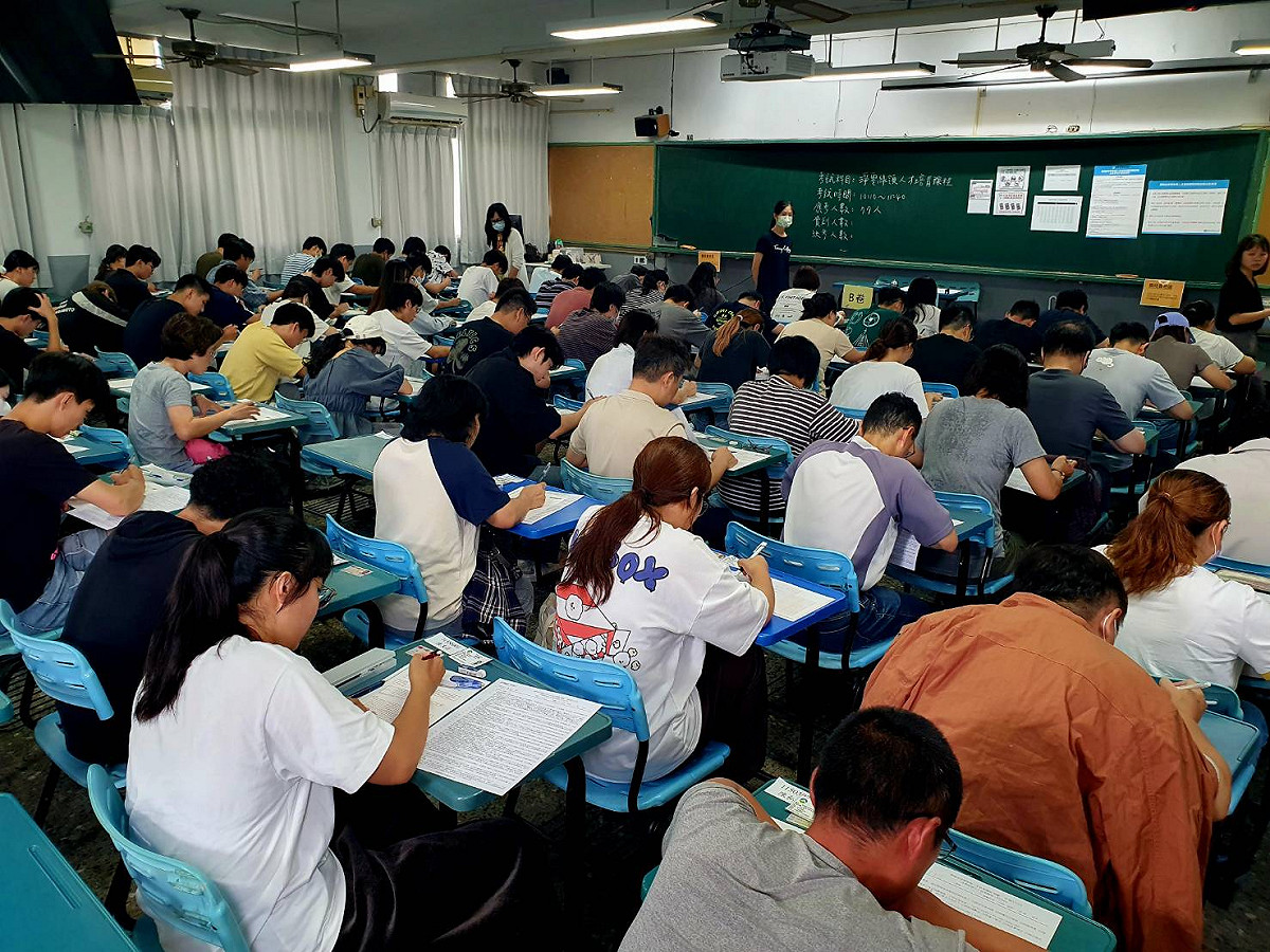 「環境部淨零綠領人才培育課程」今年第2次全國集中測驗於今（5）日舉行。 圖：國家環境研究院 提供