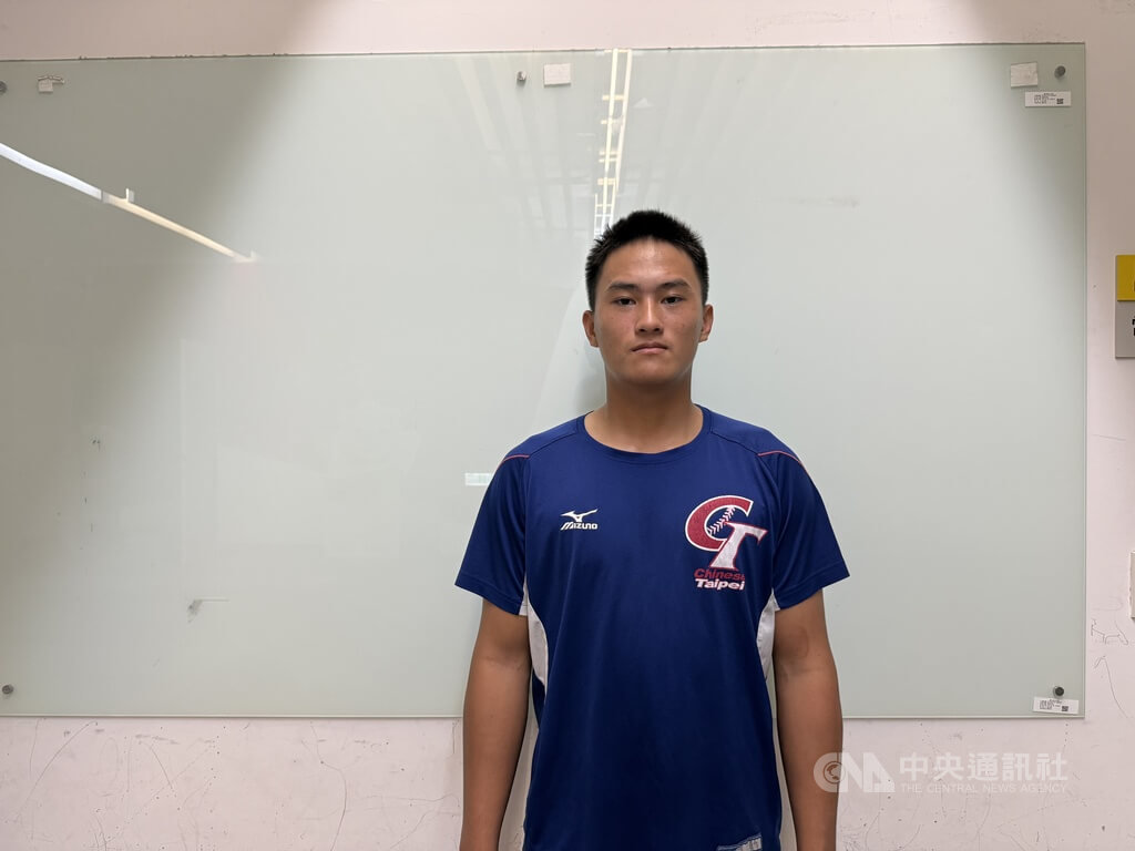 亞洲青棒錦標賽將在7日開打，台灣隊將由投手陳昱勛任終結者角色，集訓期間增重4公斤、增練2個球種，要把關台灣隊最後一道防線。中央社記者謝靜雯攝　115年9月6日