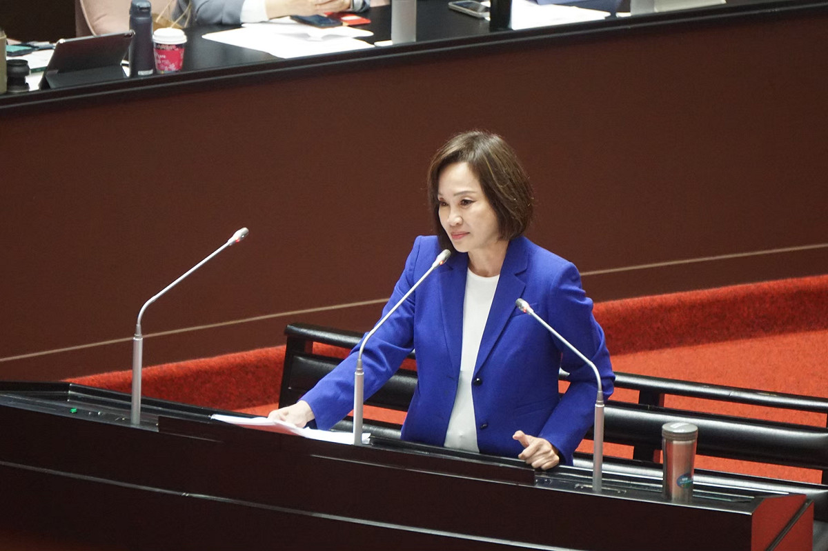 柯志恩批賴瑞隆沒做功課就亂指控她刪減文化預算。 圖：朾志恩競辦／提供